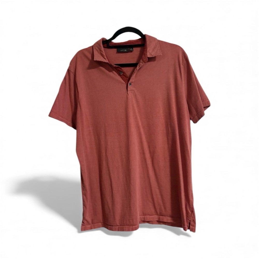 APT. 9 Men's XL Brick Red Polo Shirt super soft